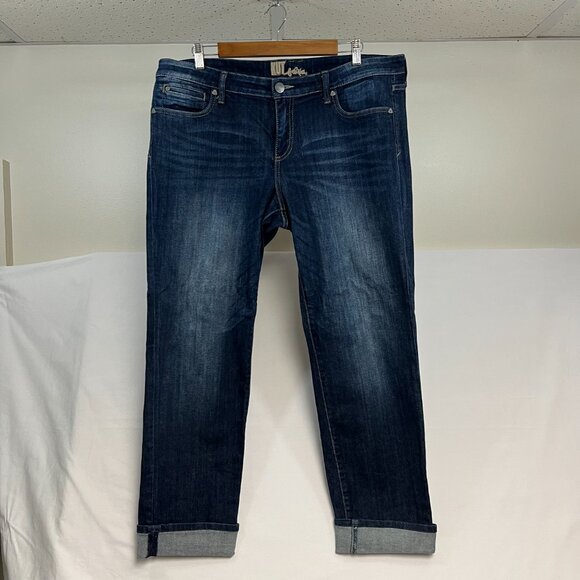 Kut from the Cloth Jeans Womens Size 14 Catherine Mid Rise Boyfriend - Picture 3 of 15
